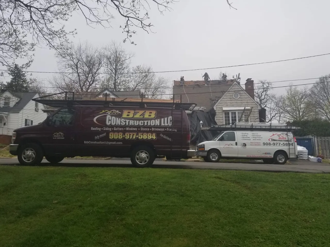Jose Zaruma and the BZB Construction LLC crew in New Jersey