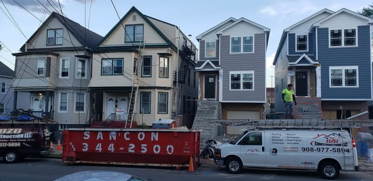 Siding project by BZB Construction in New Jersey