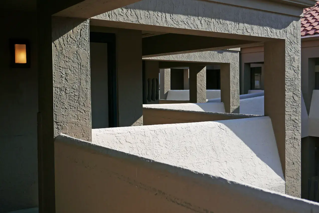 Stucco finish by BZB Construction in New Jersey