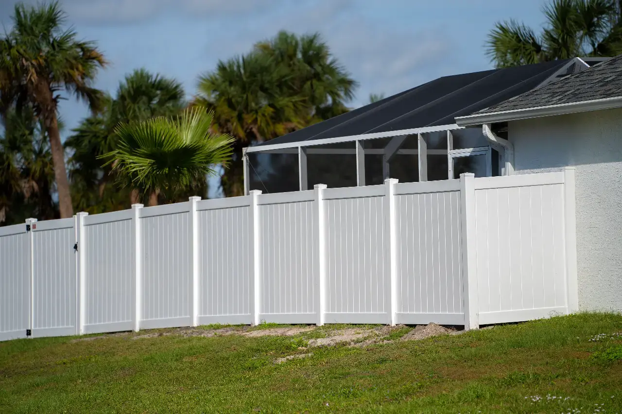 Vinyl fence installation by BZB Construction in New Jersey